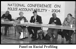 [Racial Profiling 
panel image]